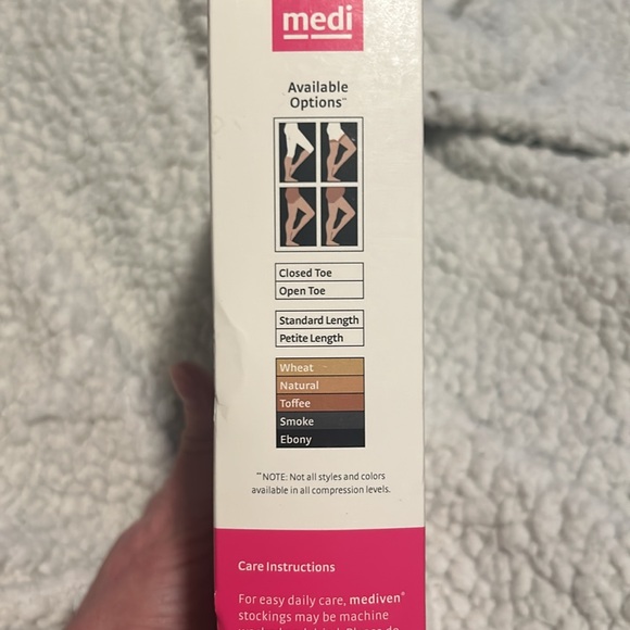 Mediven 39604 compression stocking 20-30mmHg natural full panty open toe IV - Picture 3 of 6